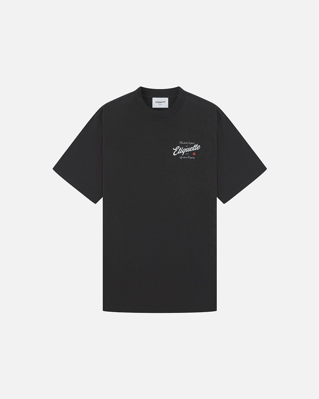 Etiquette The Rose Tee 'Black' - Kick Game