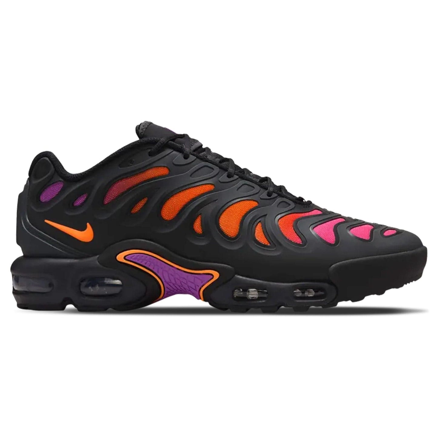 Nike Air Max Plus Drift 'Black Vivid Purple Total Orange' - Kick Game