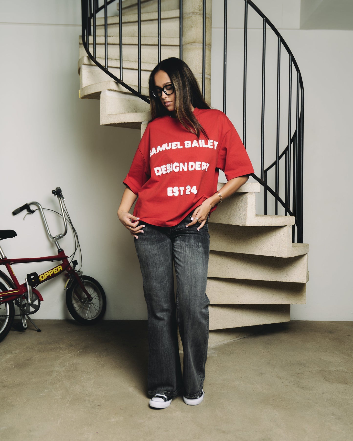 Red Design Dept Tee - Kick Game