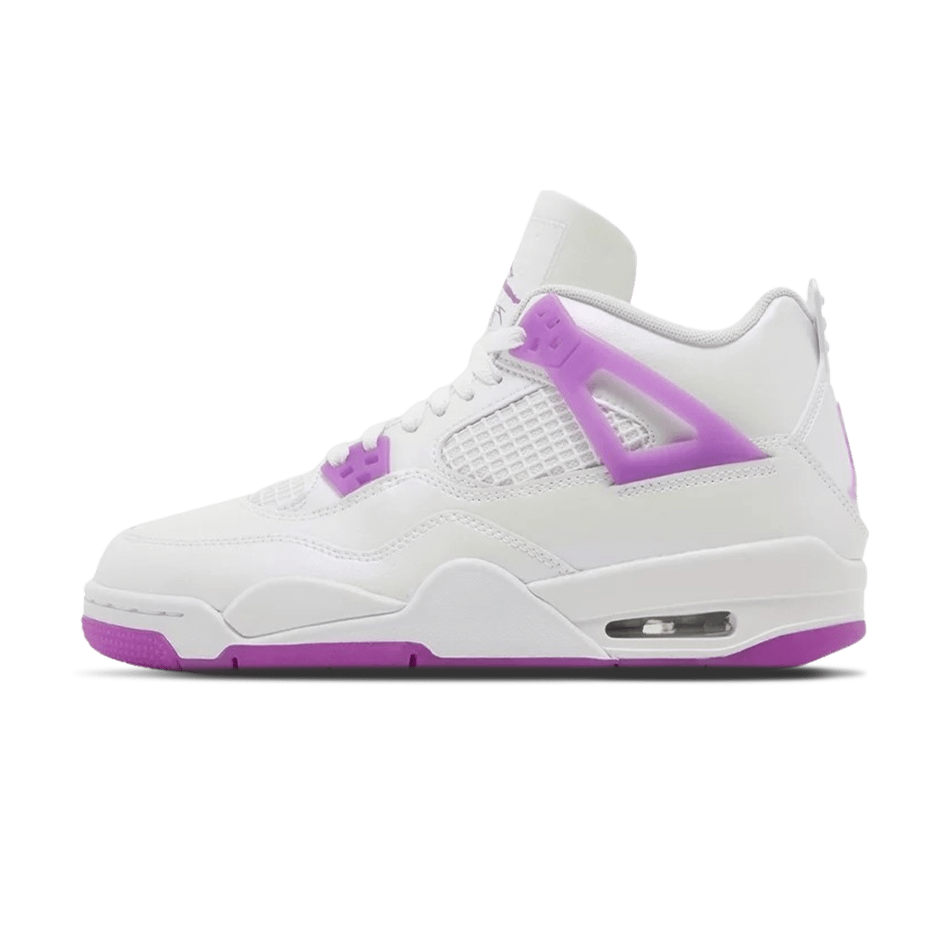 purple and white 4s jordans
