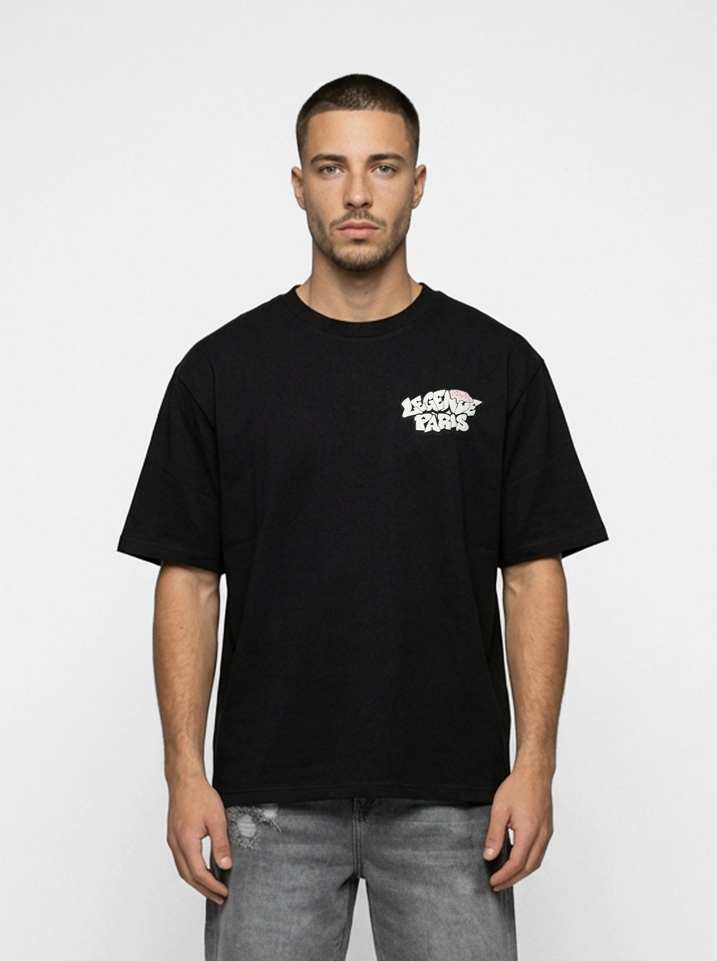 Legende Paris GAME IS RIGGED T-SHIRT - BLACK - Kick Game