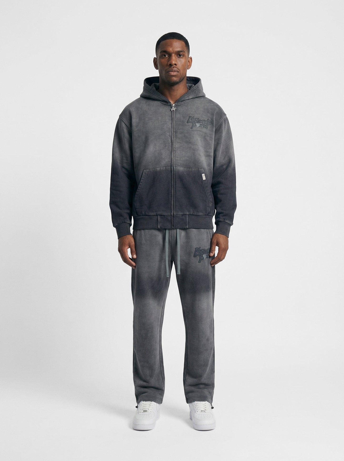 Legende Paris LND GRADIENT PANT - CHARCOAL WASHED - Kick Game