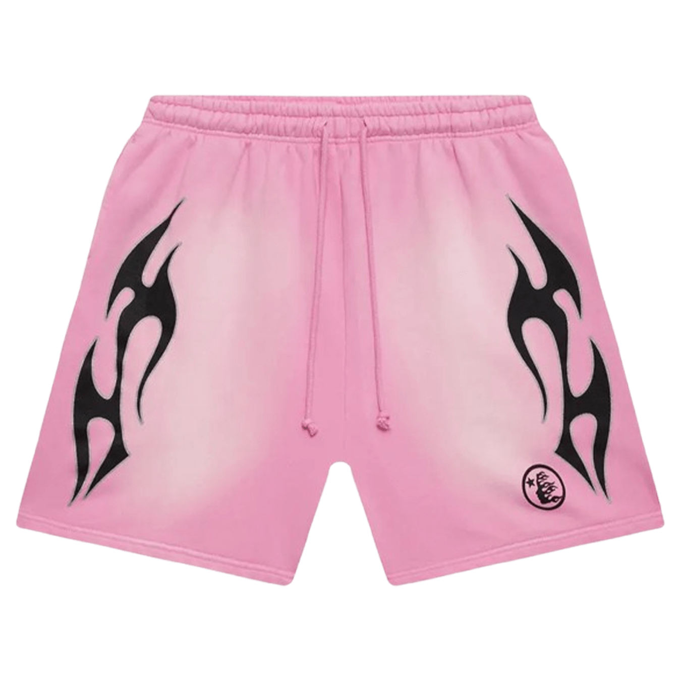 Hellstar x Complex Sports Flame Shorts 'Pink' - Kick Game