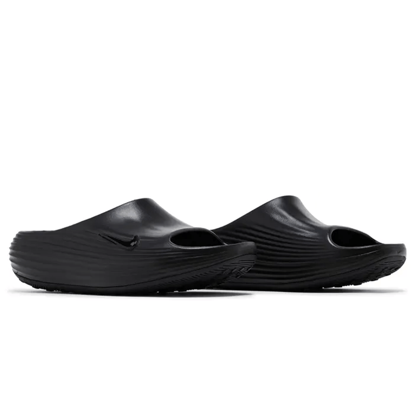 Nike ReactX Rejuven8 Slide 'Triple Black' - Kick Game