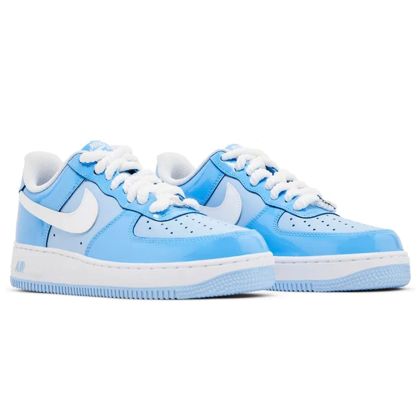 Nike Air Force 1 '07 LV8 'Psychic Blue Patent' - Kick Game