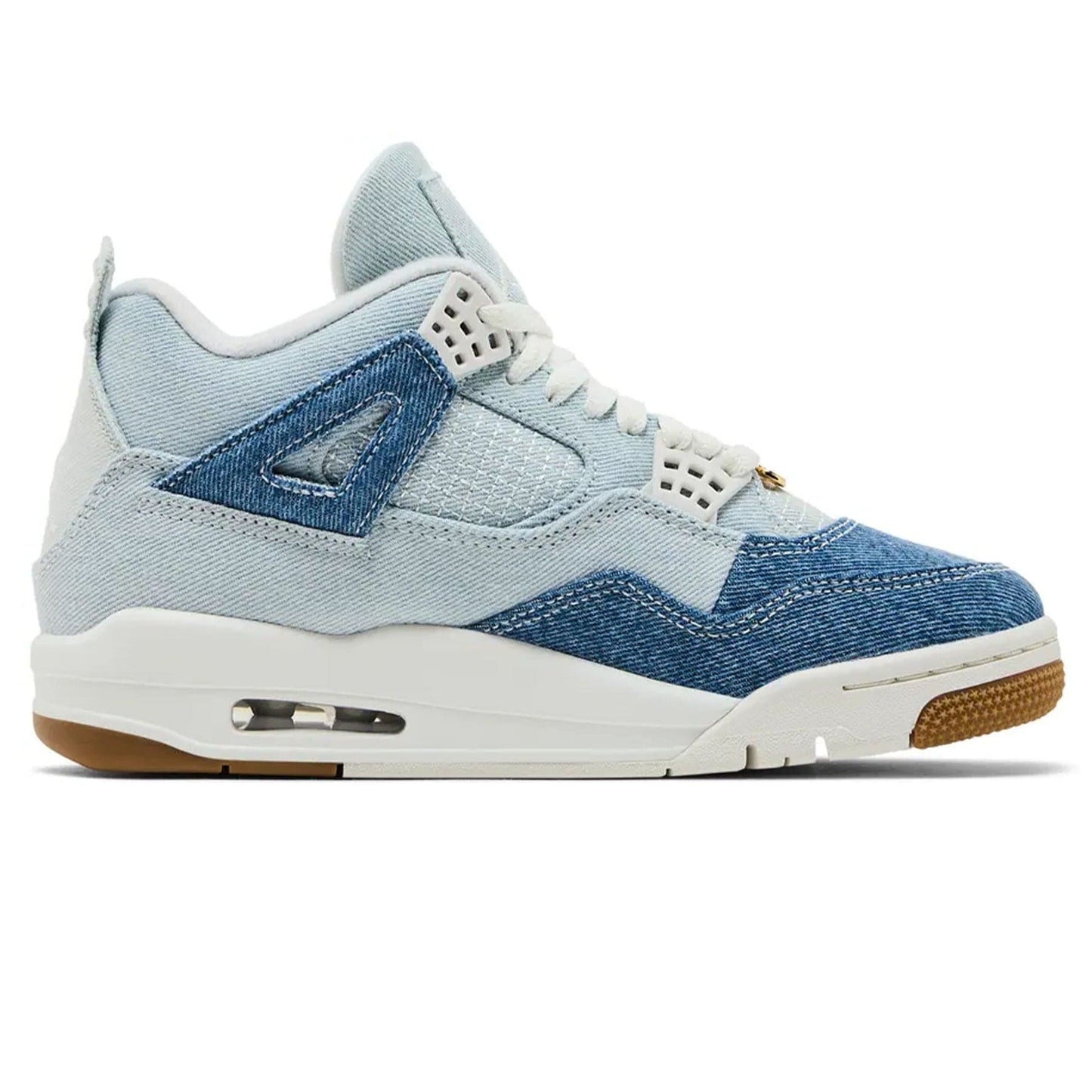 Air Jordan 4 Wmns Retro TEX 'Worn Blue Denim' - Kick Game