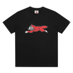 ICECREAM Running Dog T-Shirt 'Black Red'