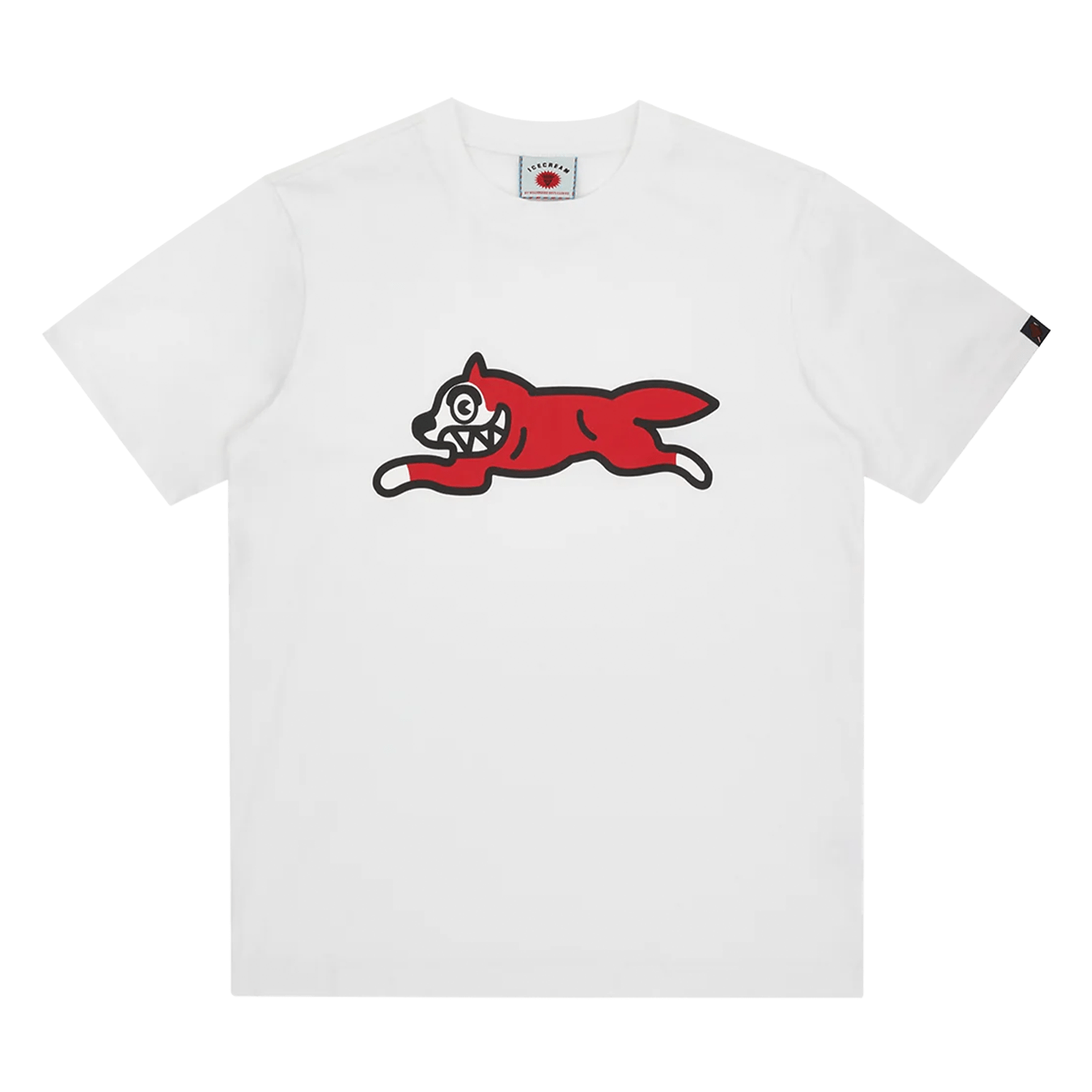 ICECREAM Running Dog T-Shirt 'White' - Kick Game