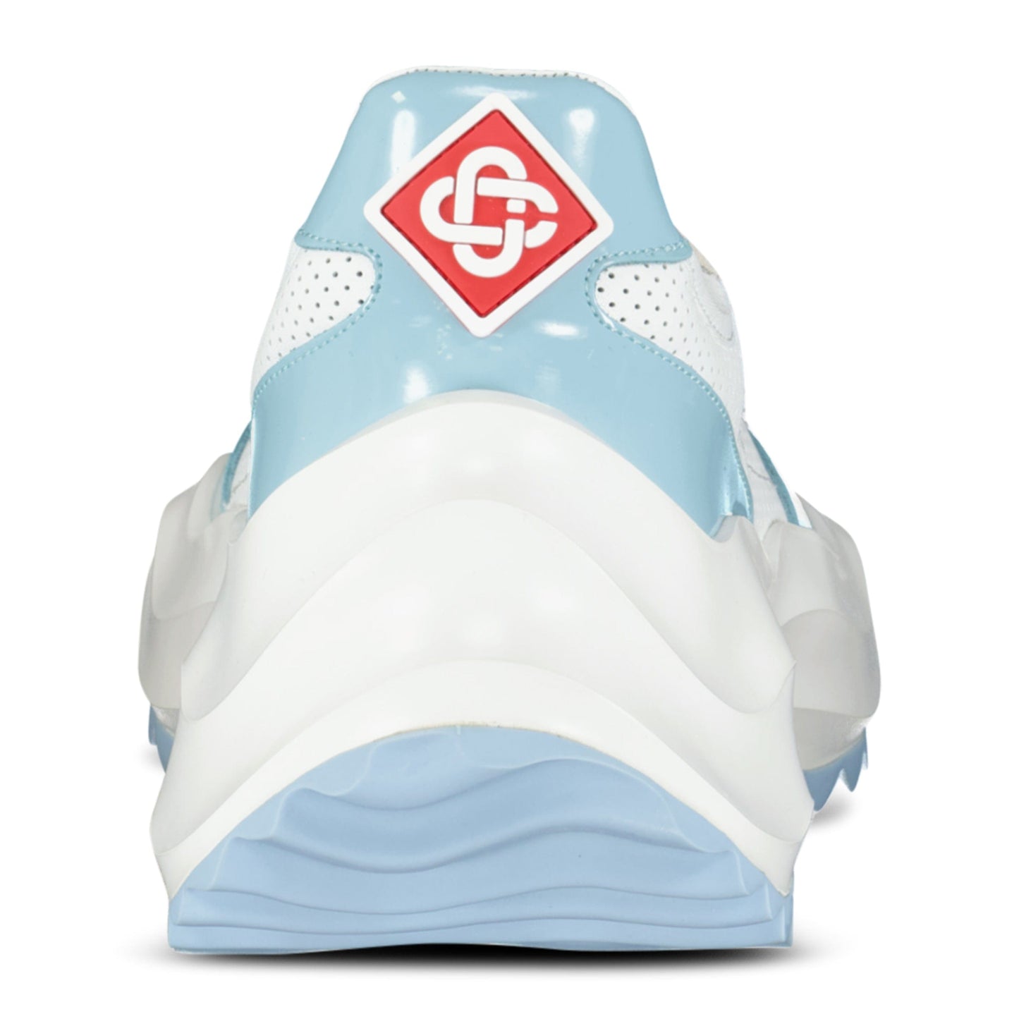 Casablanca Atlantis Chunky Sneakers White & Baby Blue - Kick Game
