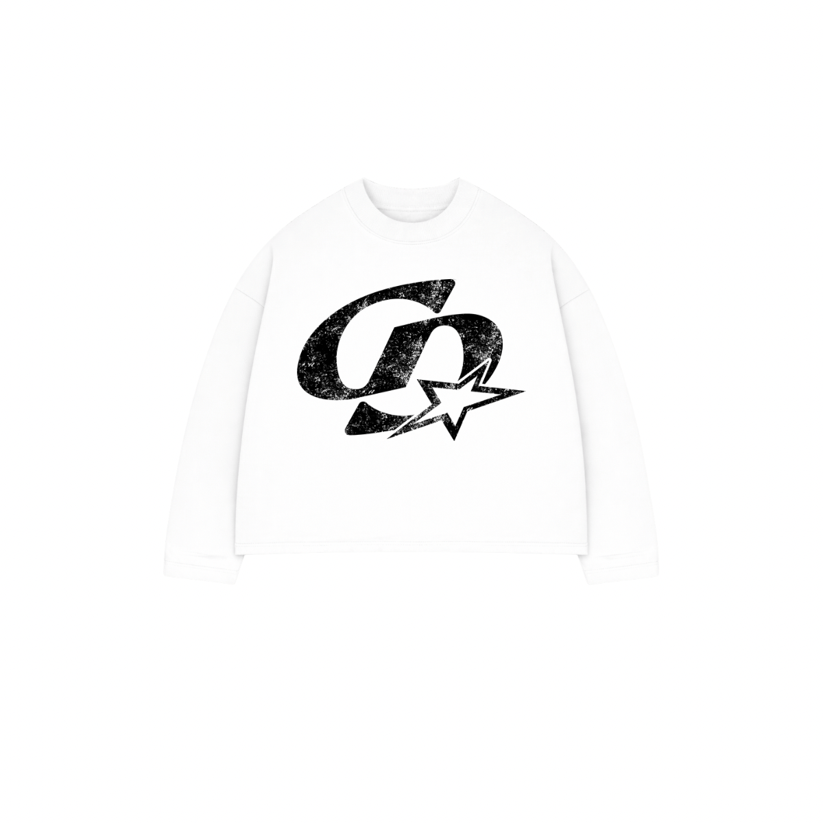 Cardair CD Star Long Sleve T Shirt - White - Kick Game