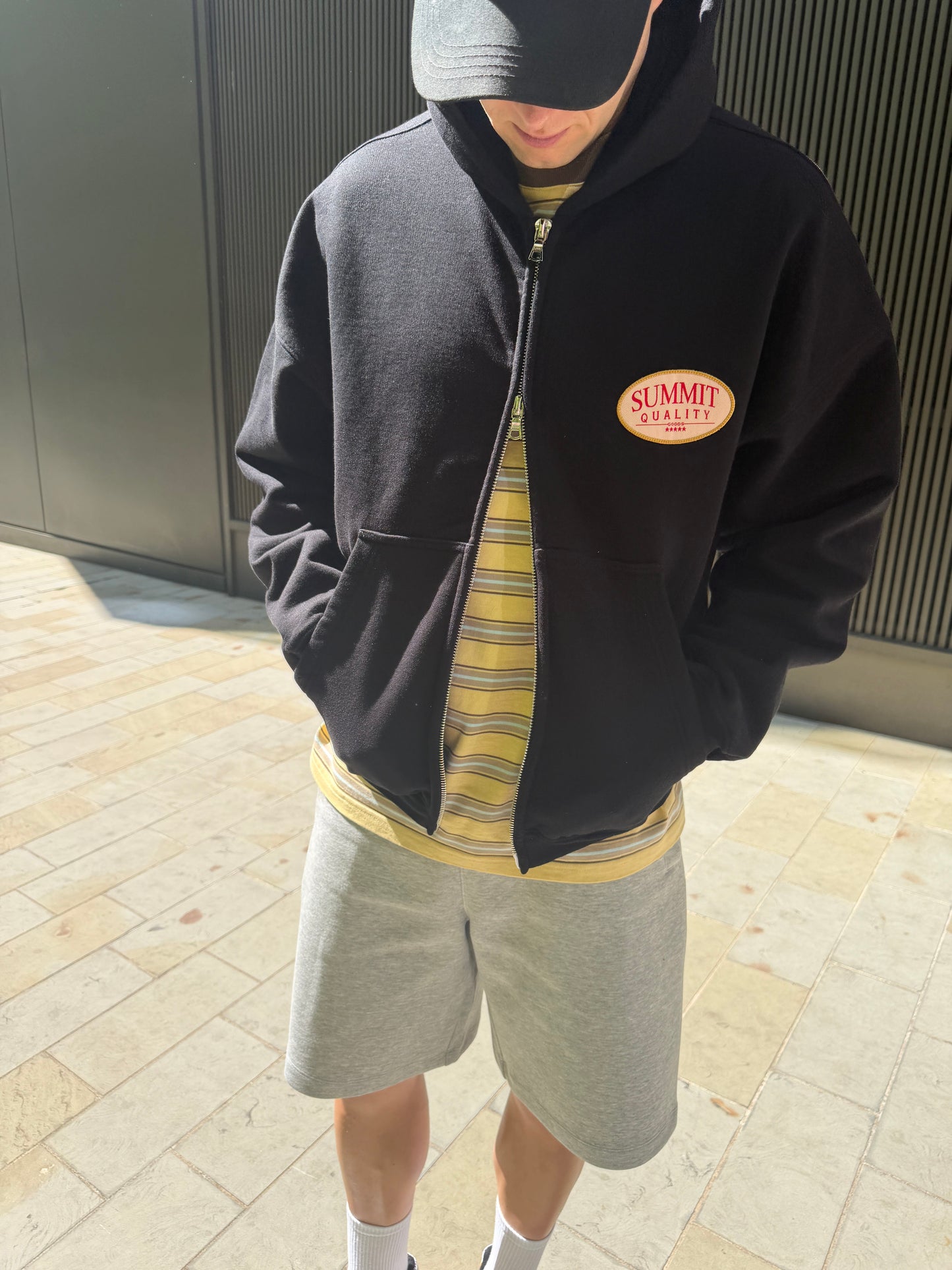 Summit Quality Goods Patch Hoodie 'Black' - Kick Game