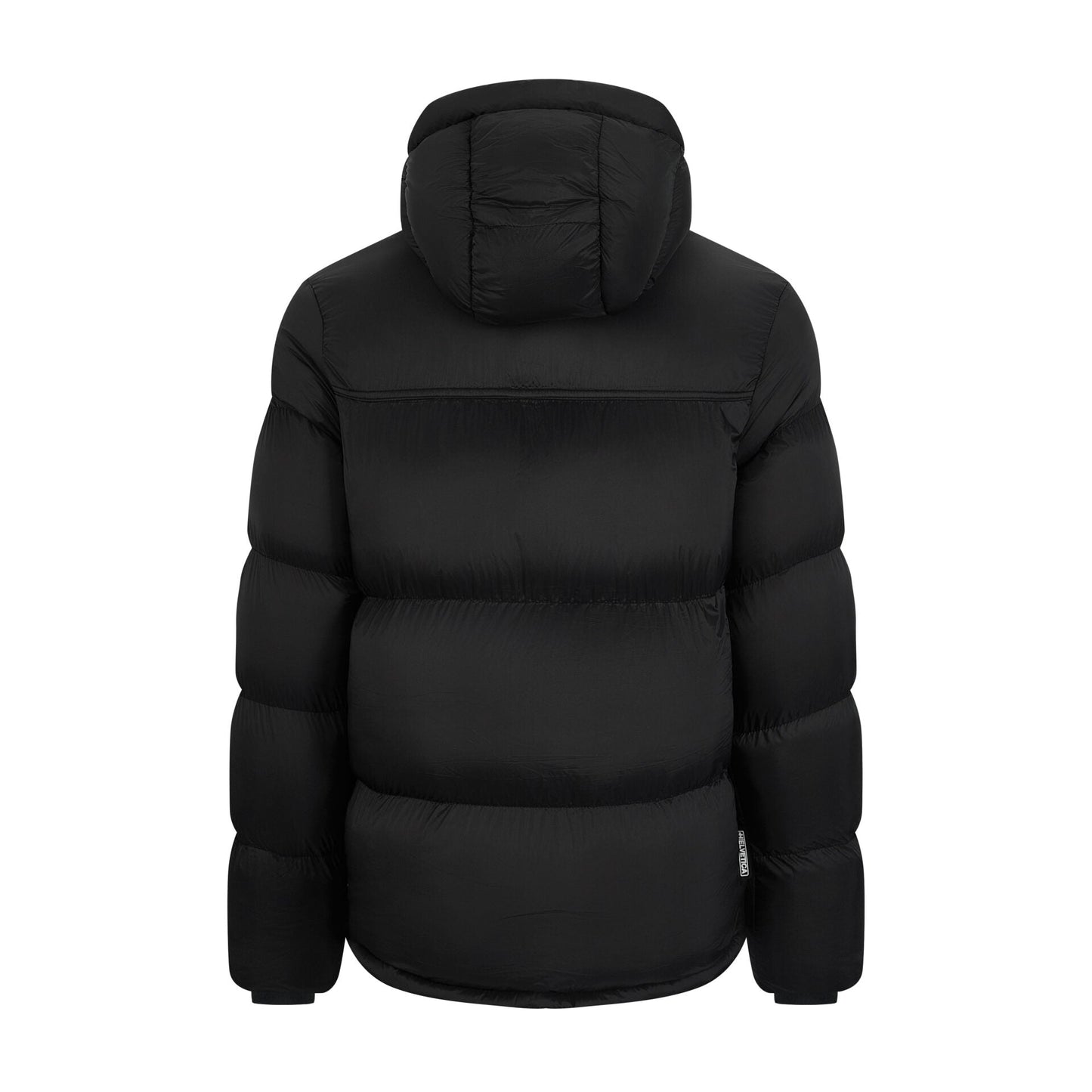 Helvetica Mountain Pioneers Middle Block Hooded Down Jacket - Kick Game