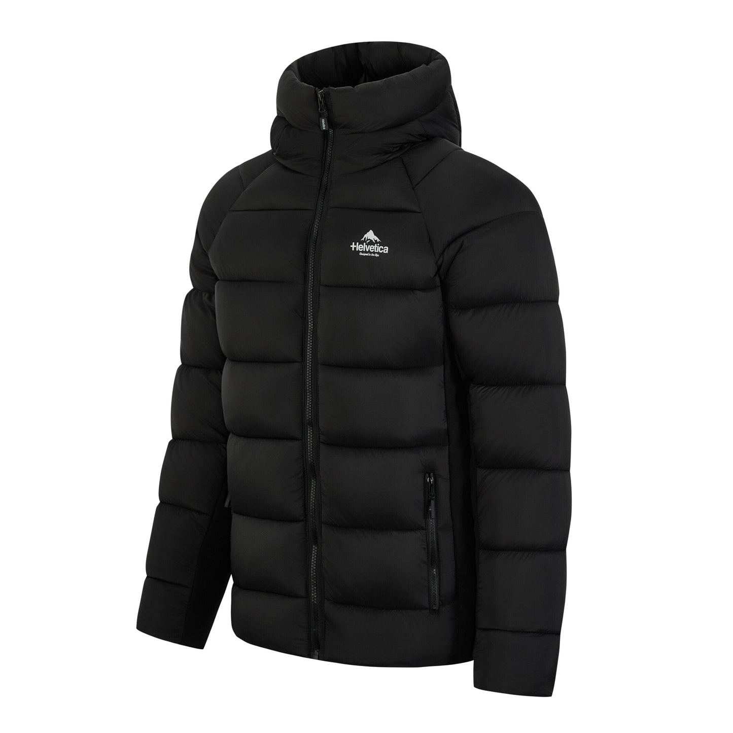 Helvetica Mountain Pioneers Sniper Hooded Down Jacket - Kick Game