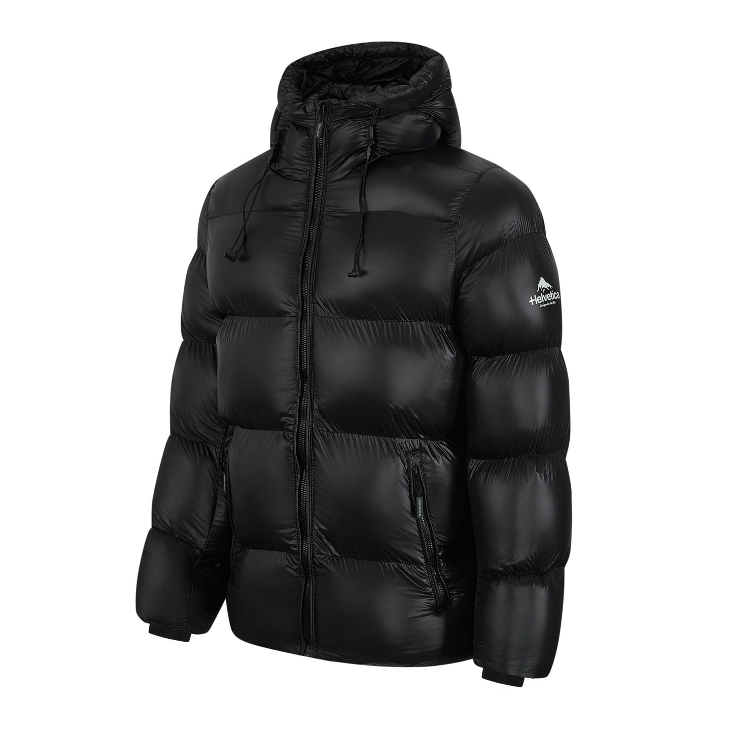 Helvetica Mountain Pioneers Edge Hooded Down Jacket - Kick Game