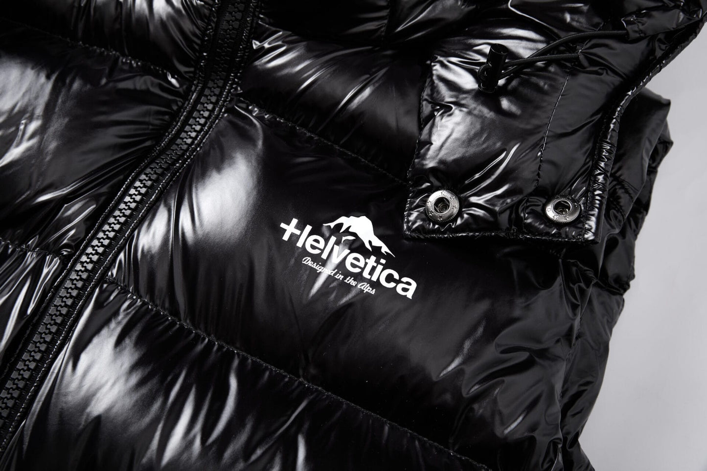 Helvetica Mountain Pioneers Space Sleeveless Hooded Jacket - Kick Game