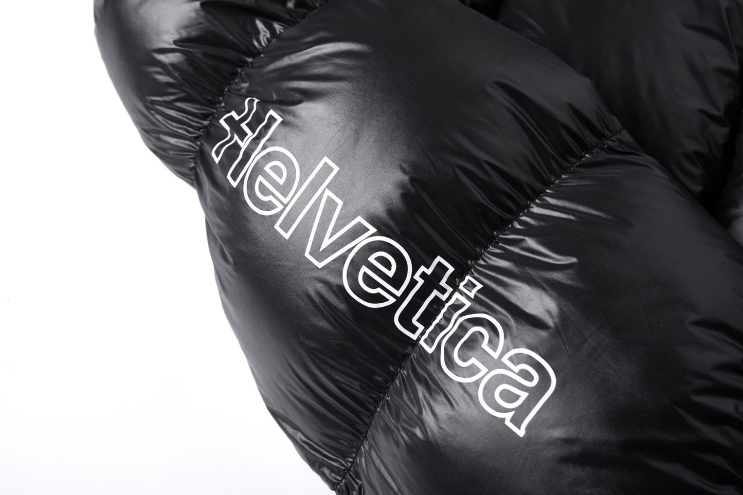 Helvetica Mountain Pioneers Summit Hooded Down Jacket - Kick Game