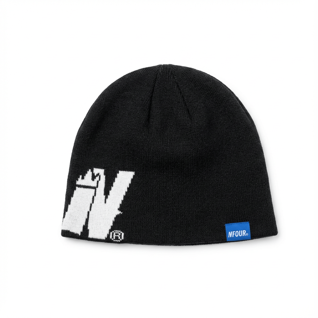 Monogram Knit Skully - Kick Game
