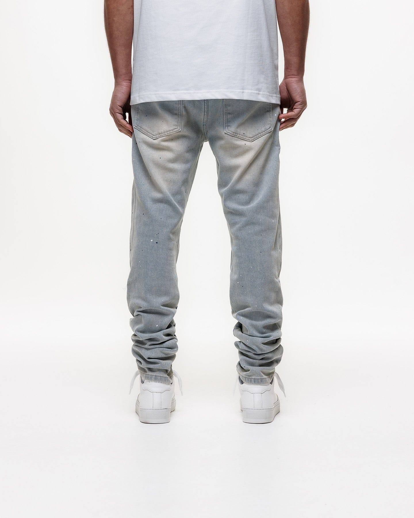 Magiri Indigo Ripped Slim Jeans 'Blue' - Kick Game