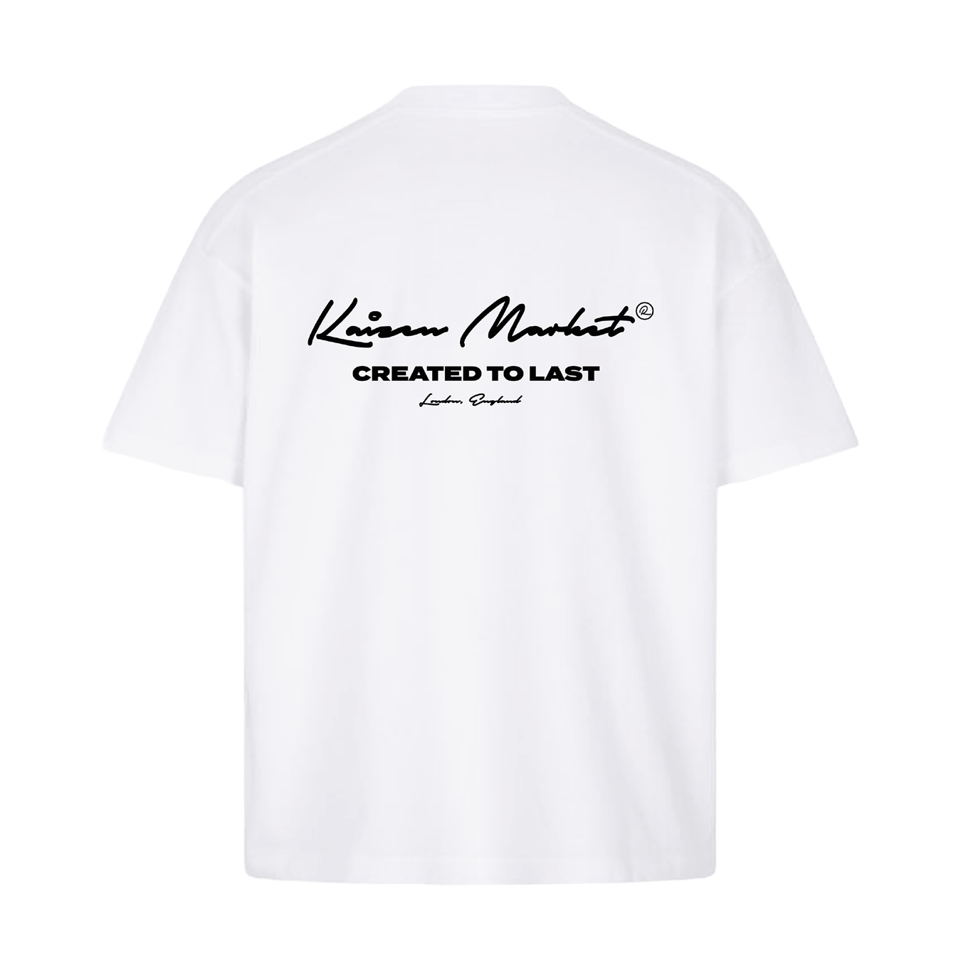 KAIZEN MARKET AUTOGRAPH TEE WHITE - Kick Game
