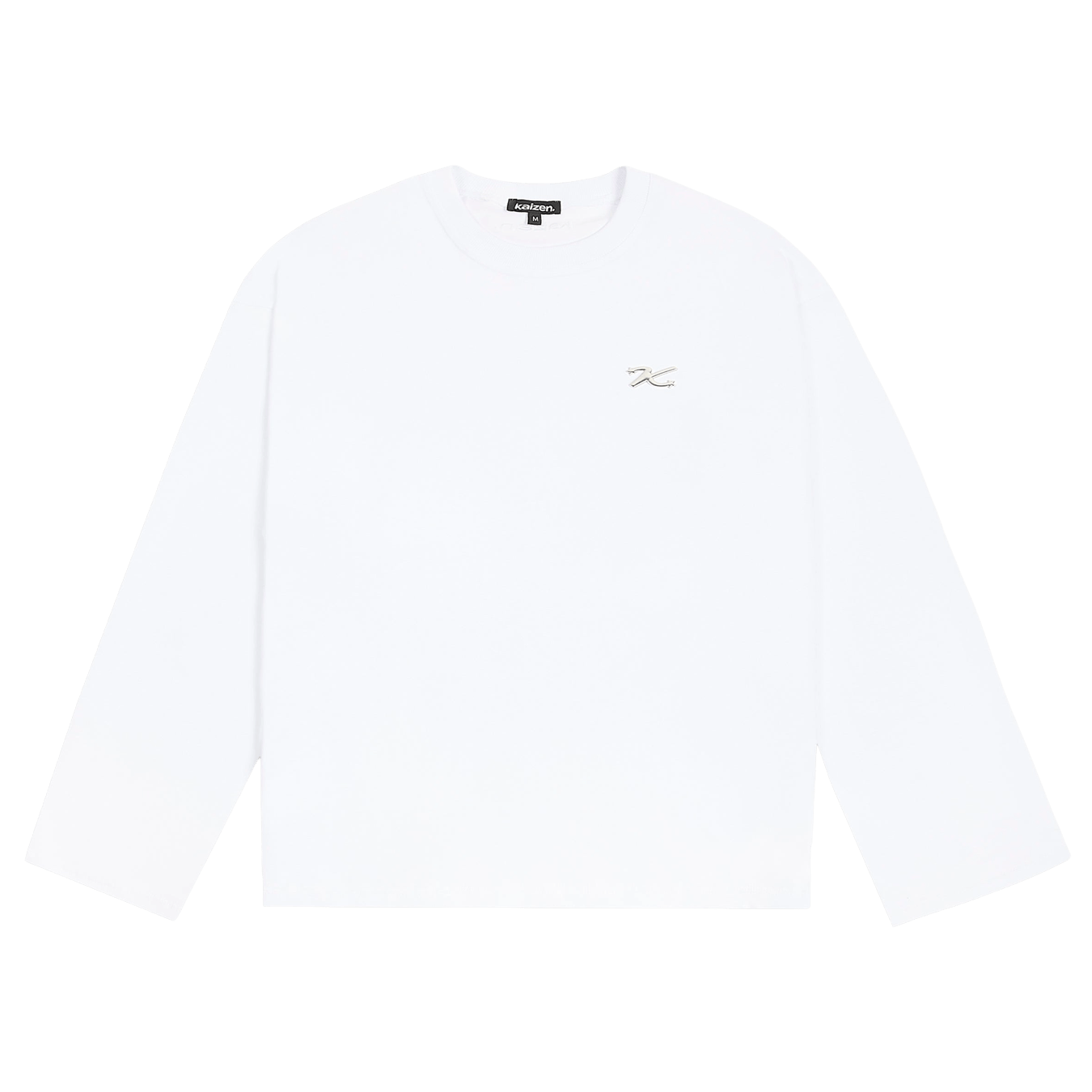 KAIZEN MARKET EVERYDAY LONGSLEEVE WHITE - Kick Game