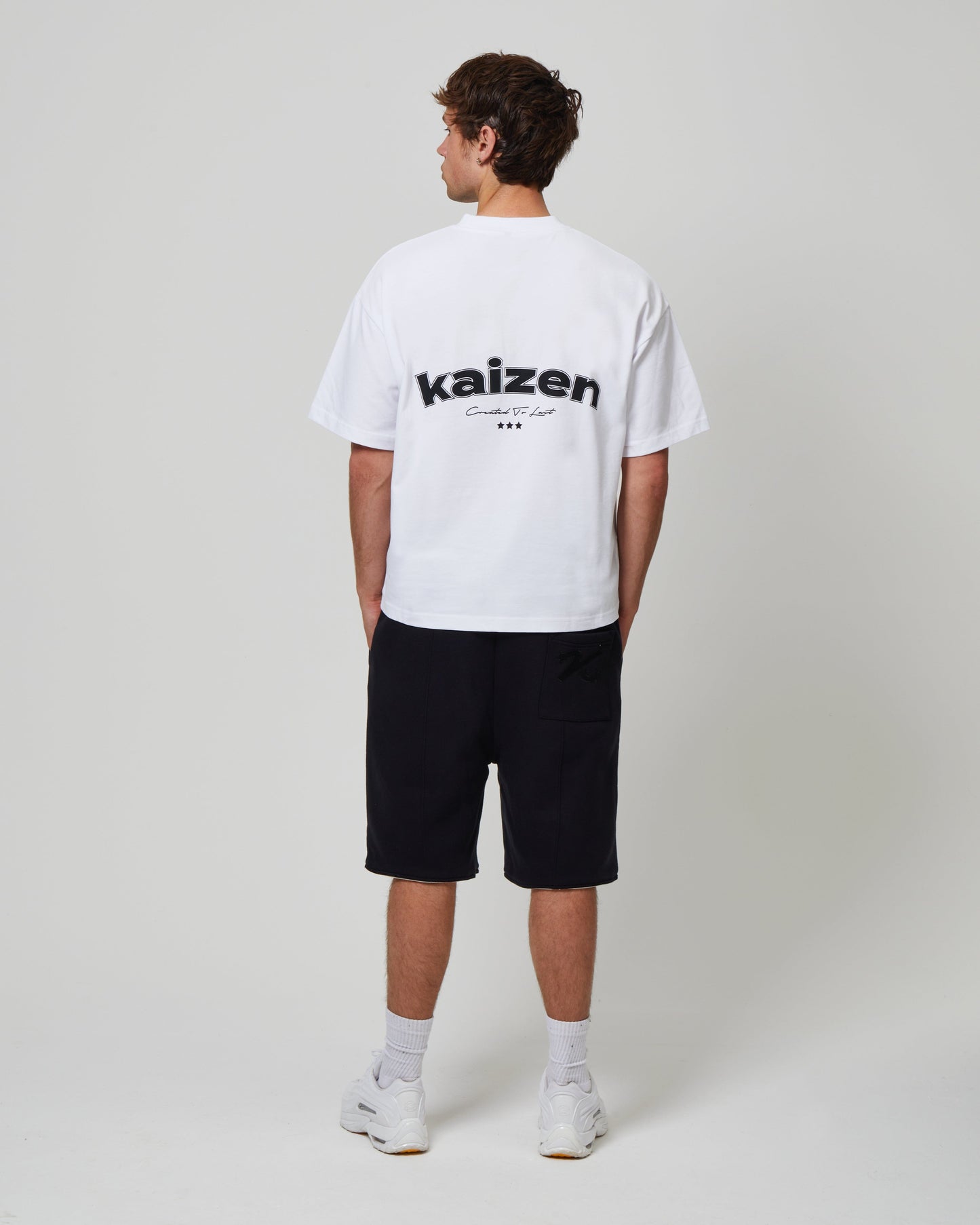 KAIZEN MARKET ARCH TEE WHITE - Kick Game