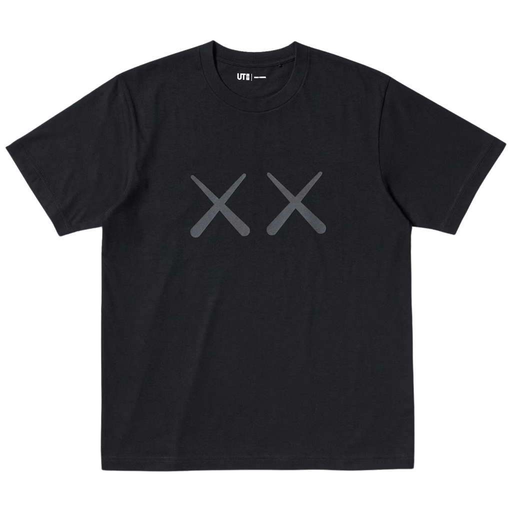 KAWS x Warhol UNIQLO UT Graphic T-Shirt XX 'Black' - Kick Game