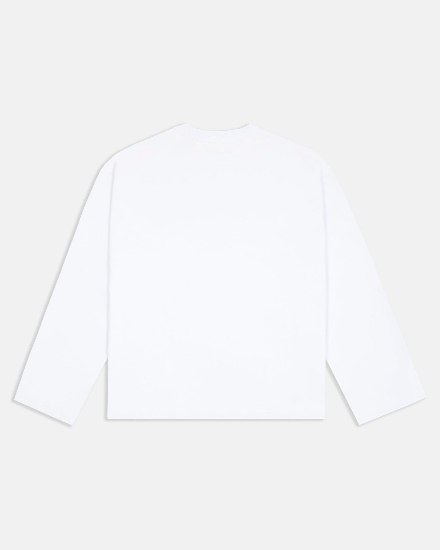 KAIZEN MARKET EVERYDAY LONGSLEEVE WHITE - Kick Game