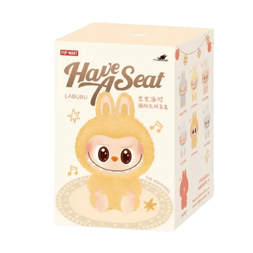 Pop Mart Labubu The Monsters Have a Seat Vinyl Plush Sealed Case (6 Blind Boxes) - Kick Game