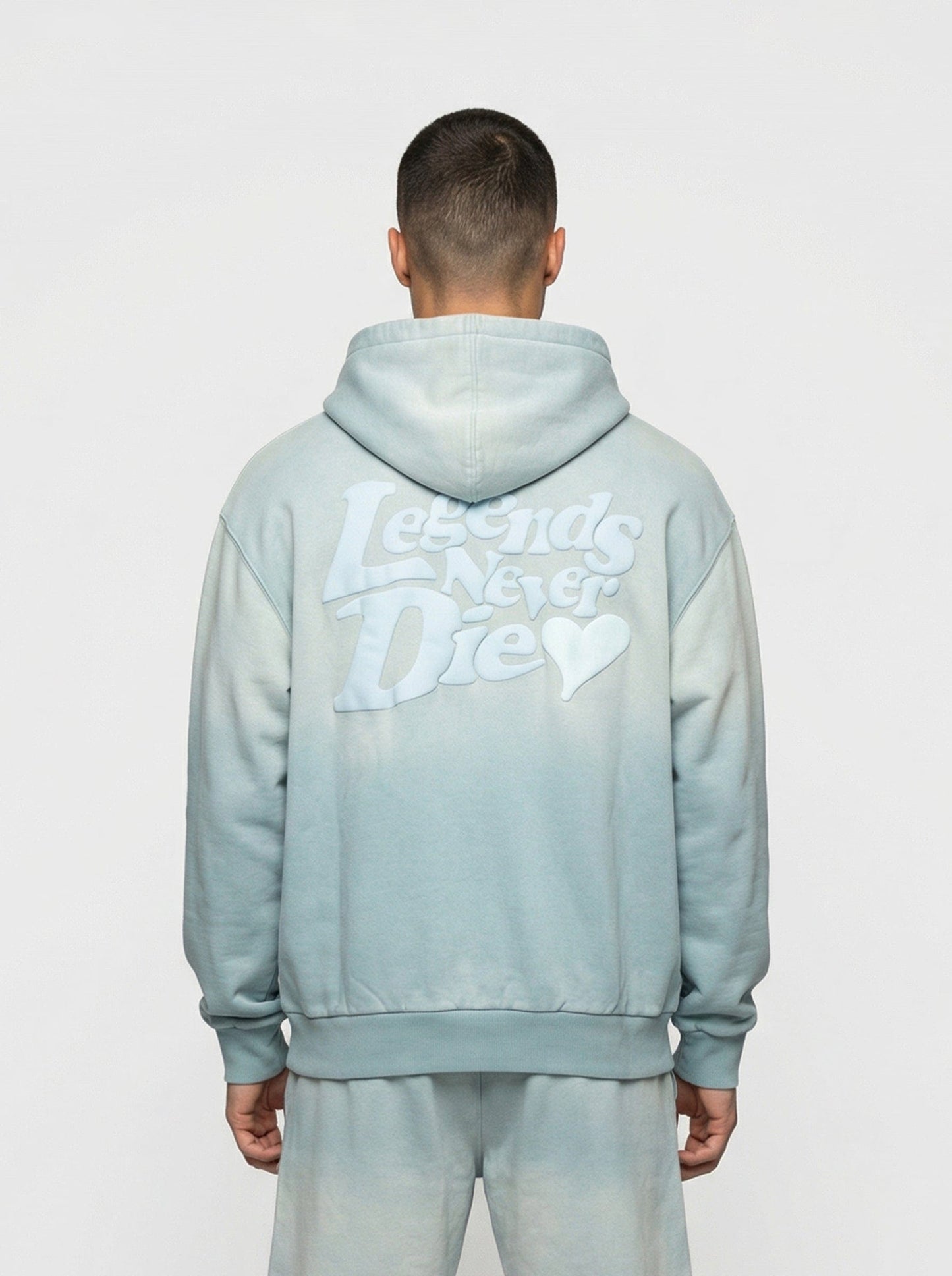 Legende Paris LND GRADIENT HOOD - ICY BLUE - Kick Game