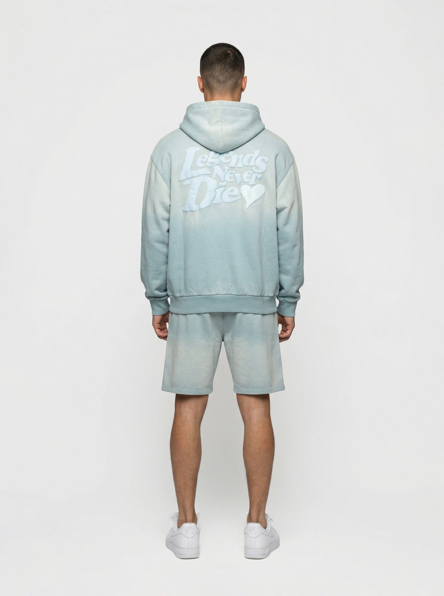 Legende Paris LND GRADIENT HOOD - ICY BLUE - Kick Game
