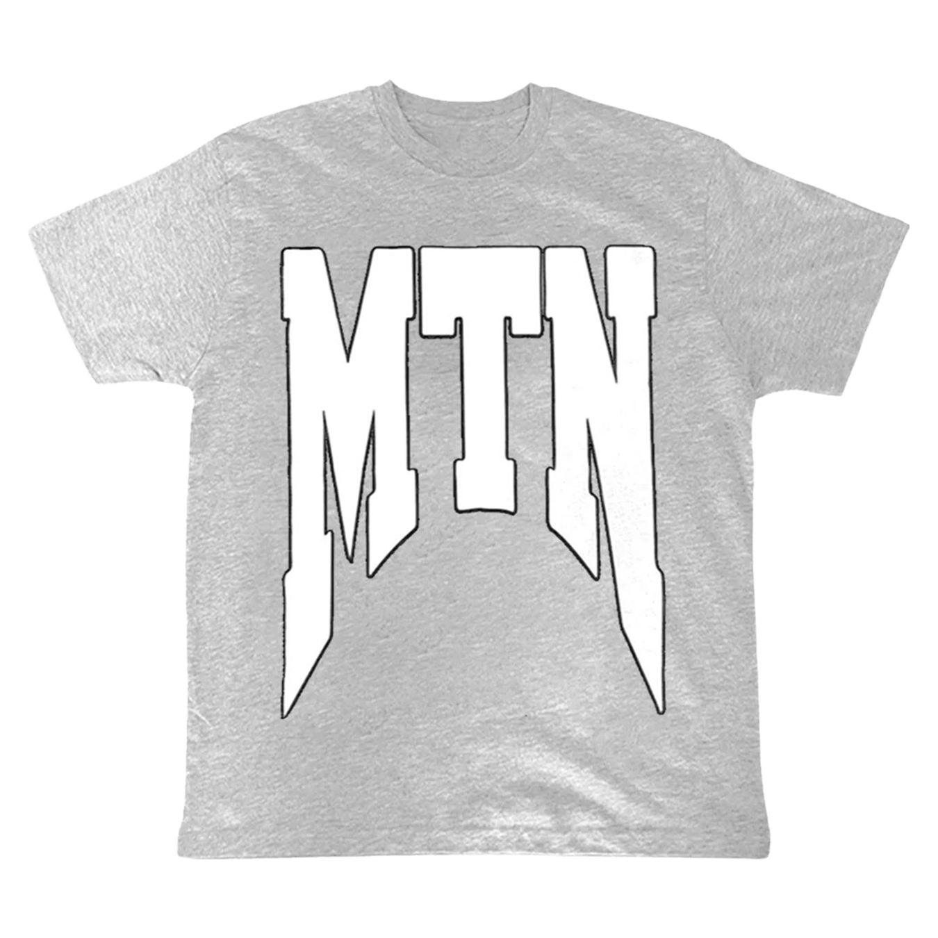 Motherlan MTN Two Tone Arch Logo T-shirt 'Grey' - Kick Game