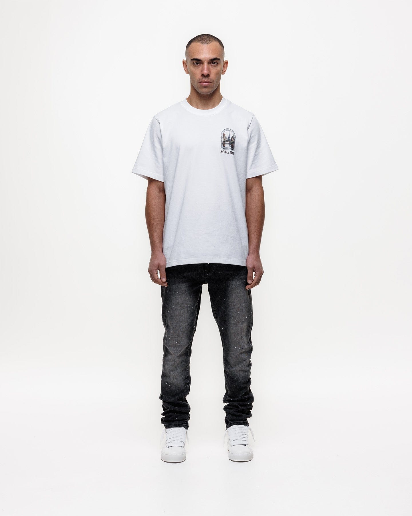 Magiri Ombre Slim Jeans 'Black' - Kick Game