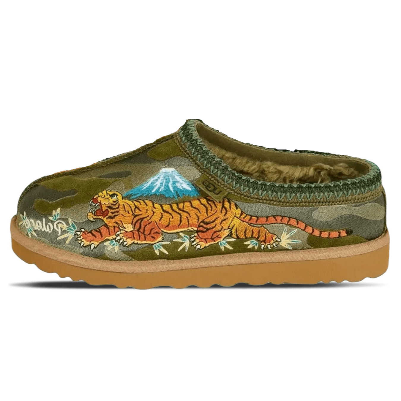 靴 PALACE UGG Tasman Slipper Olive camo 28 UGG Tasman Slipper Palace Burnt Olive Camo - Trainers