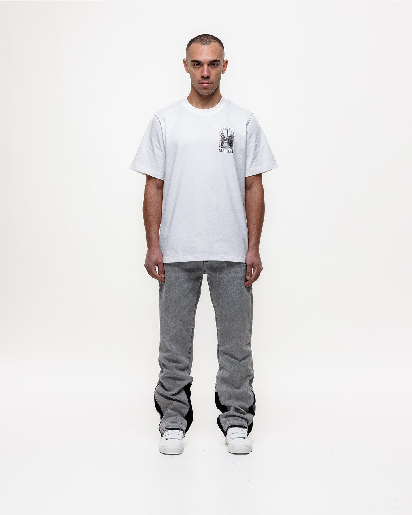 Magiri Pierre Flared Jeans 'Grey' - Kick Game