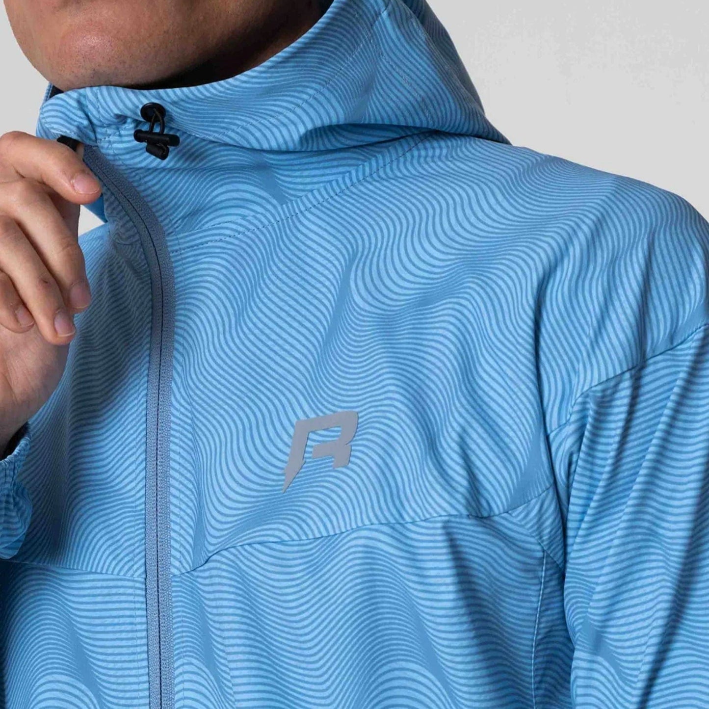 Reprimo Ripple Windbreaker Jacket 'Sky Blue' - Kick Game