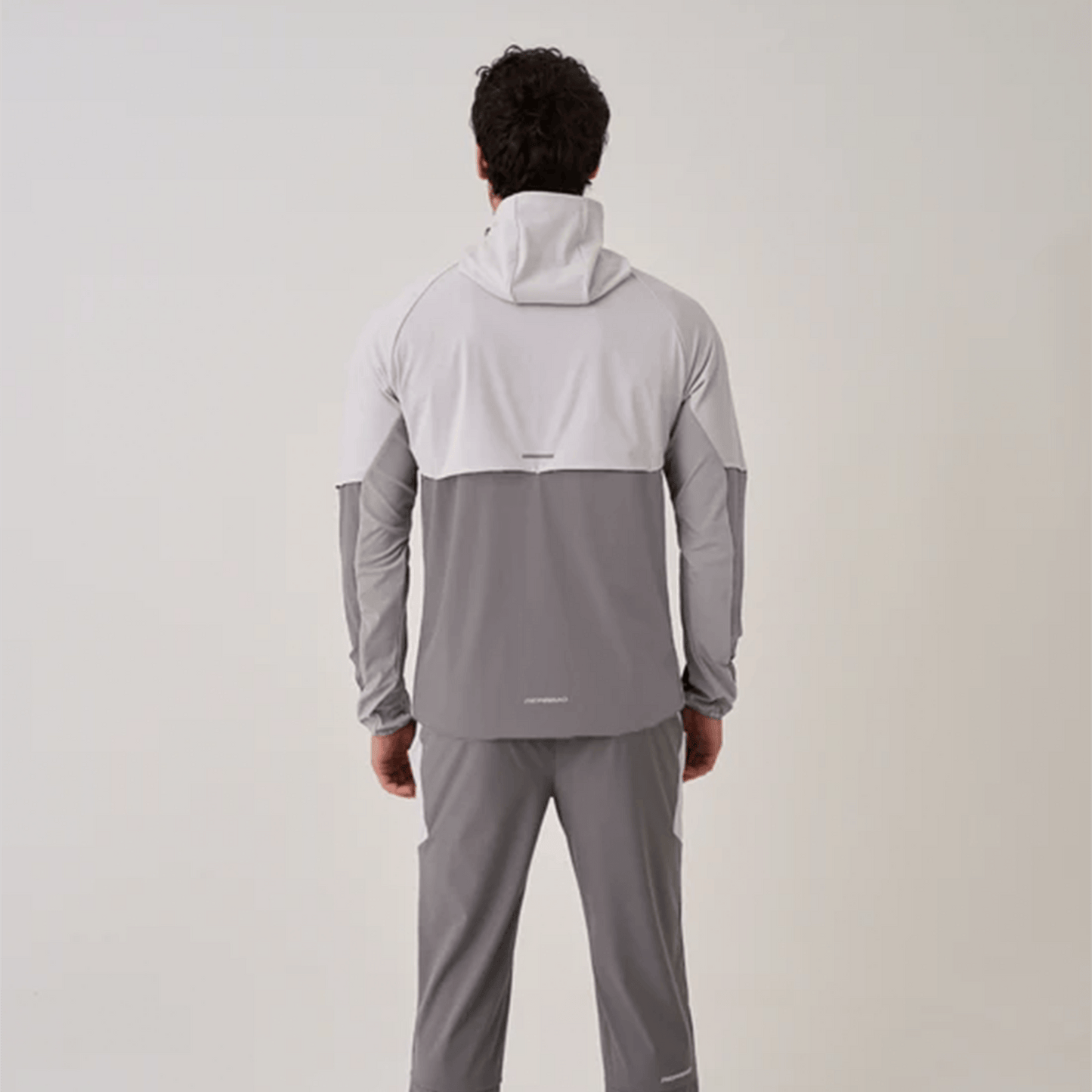 Reprimo Vortex Windbreaker Jacket 'Misty Grey Slate Core' - Kick Game