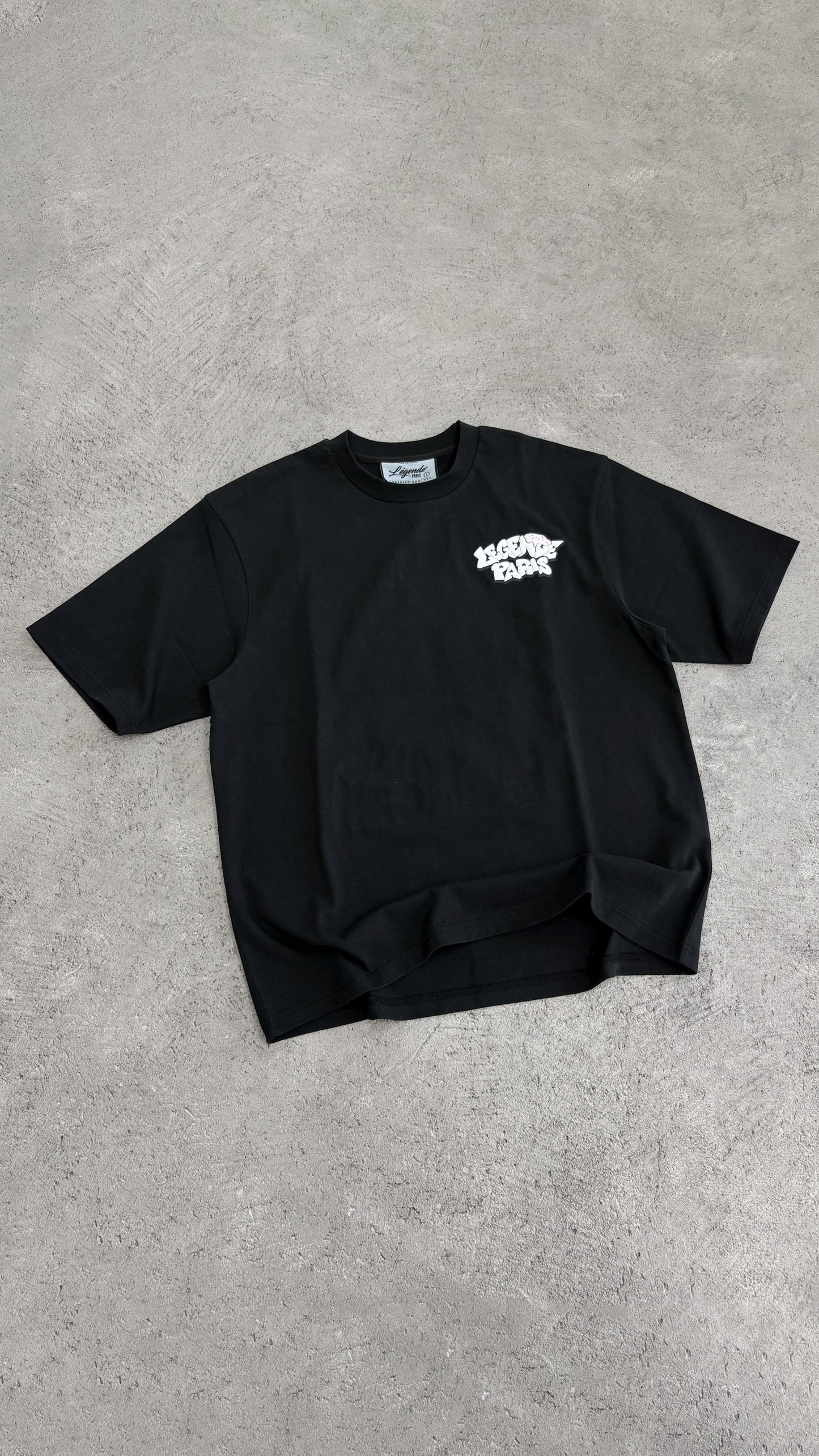 Legende Paris GAME IS RIGGED T-SHIRT - BLACK - Kick Game