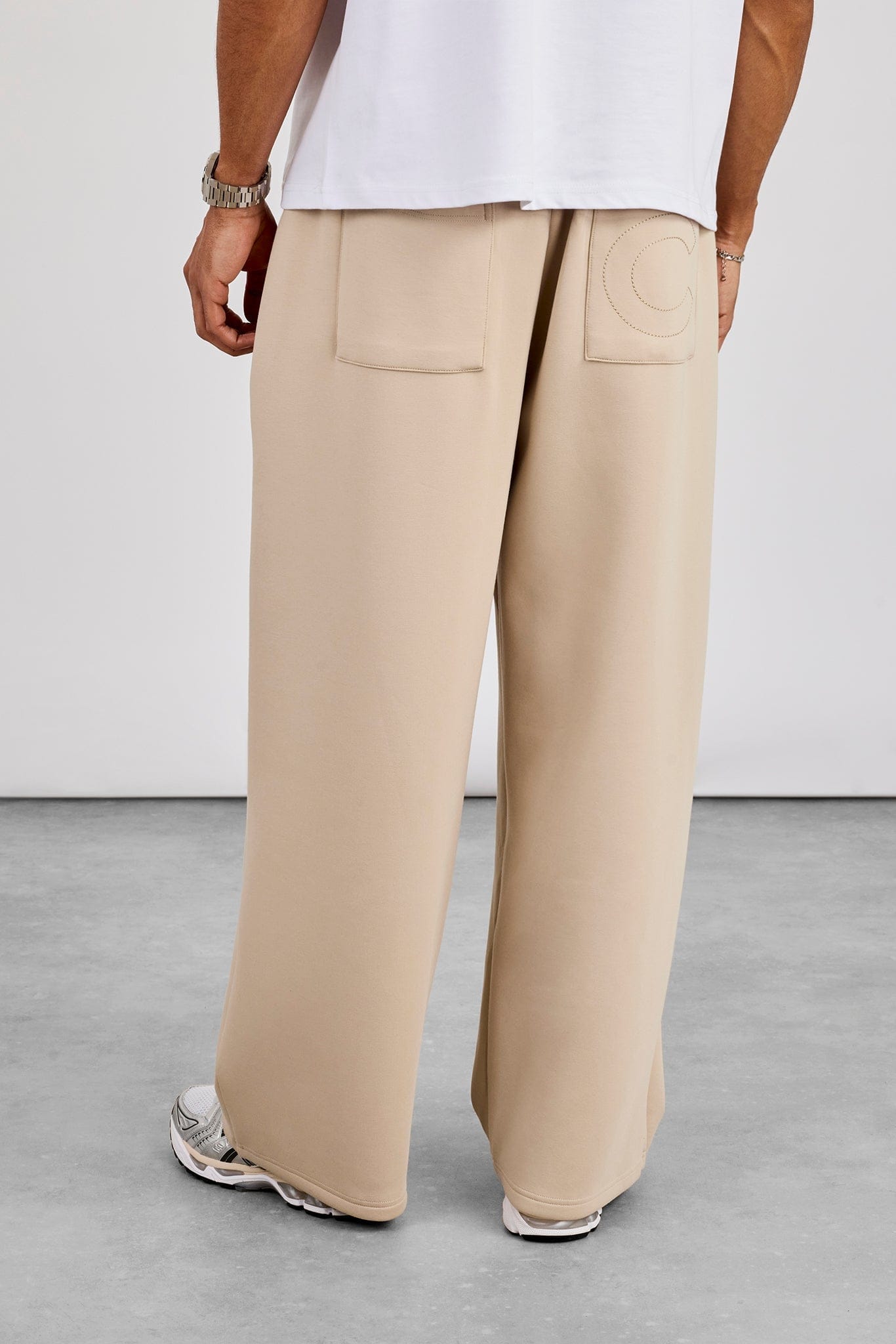 Cernucci Scuba Baggy Fit Trouser - Stone - Kick Game