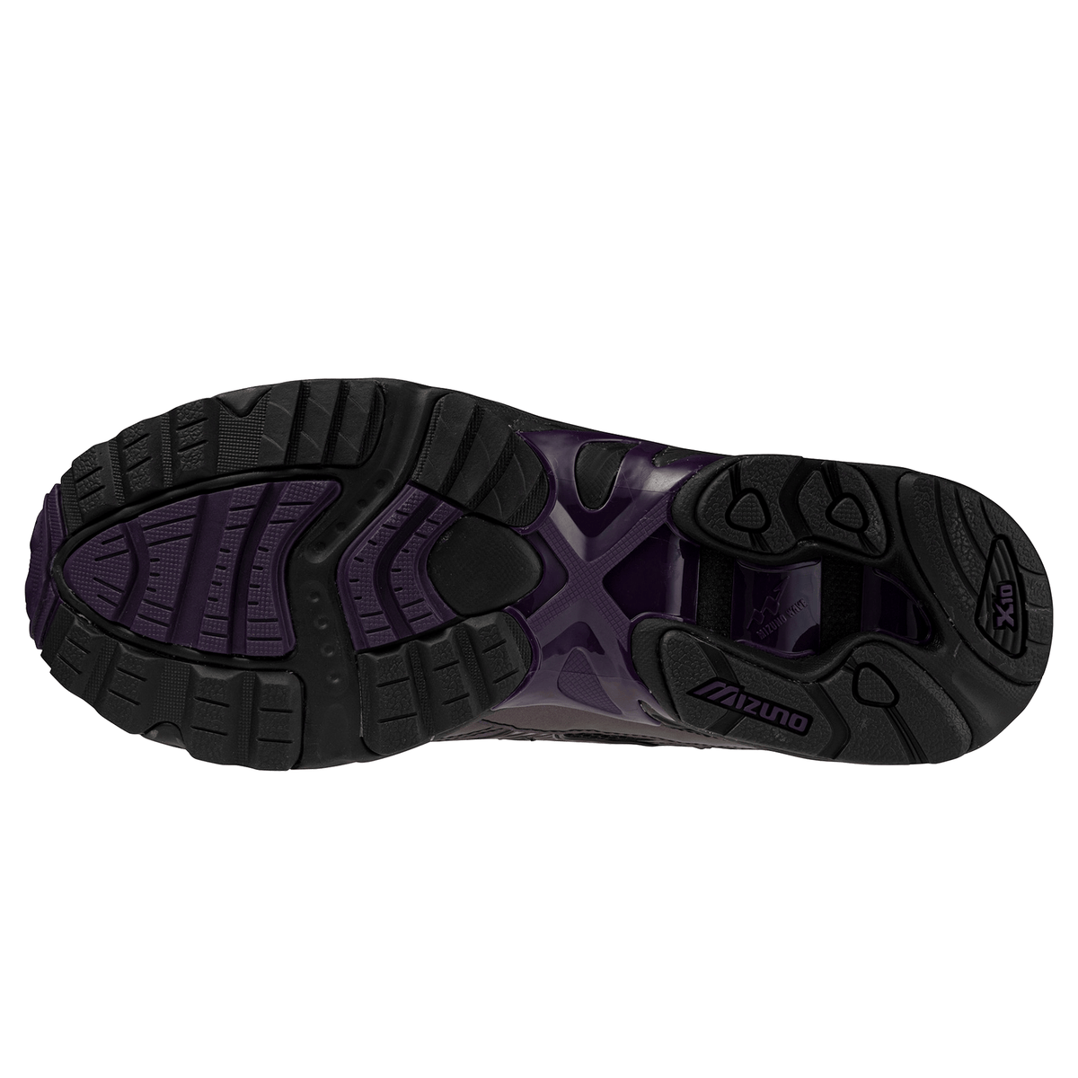 Mizuno Wave Mustang LS Sport 'Black Fuchsia Purple Blackberry Cordial' - Kick Game