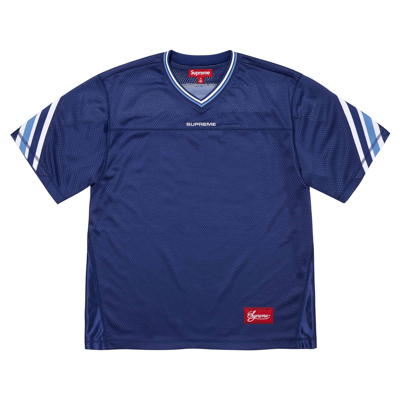 Supreme Jacquard Rib Football Jersey 'Navy' - Kick Game