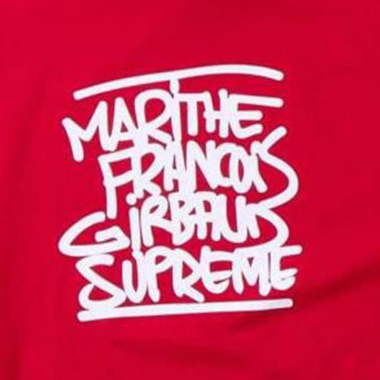 Supreme Marithé + François Girbaud Tee 'Red' - Kick Game