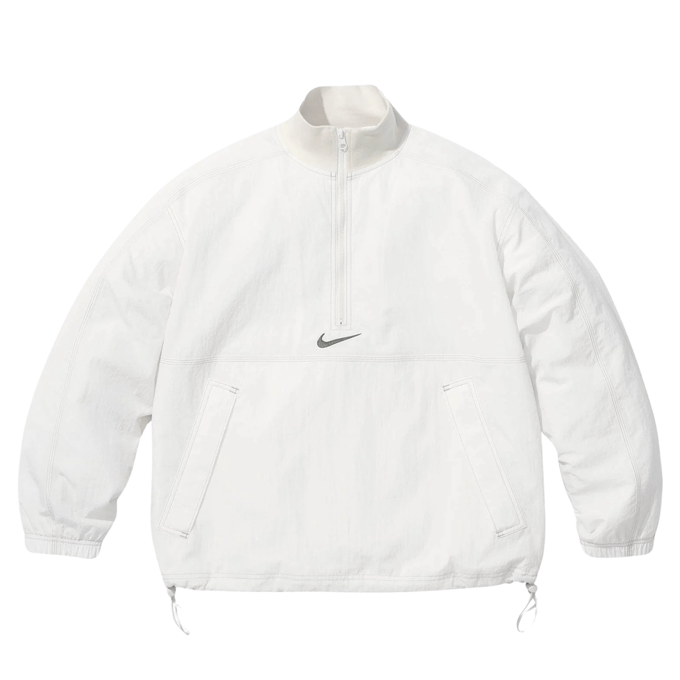Supreme x Nike Ripstop Pullover 'White' – Kick Game Supreme x Nike Ripstop Pullover 'White' – Kick Game
