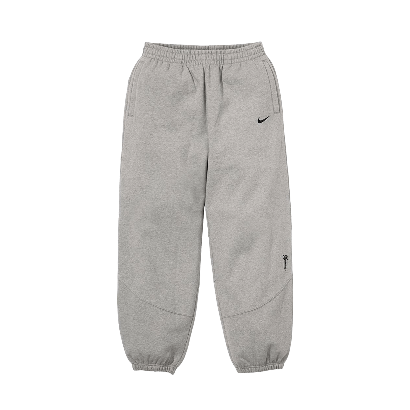 Supreme x Nike Sweatpant 'Grey' - Kick Game