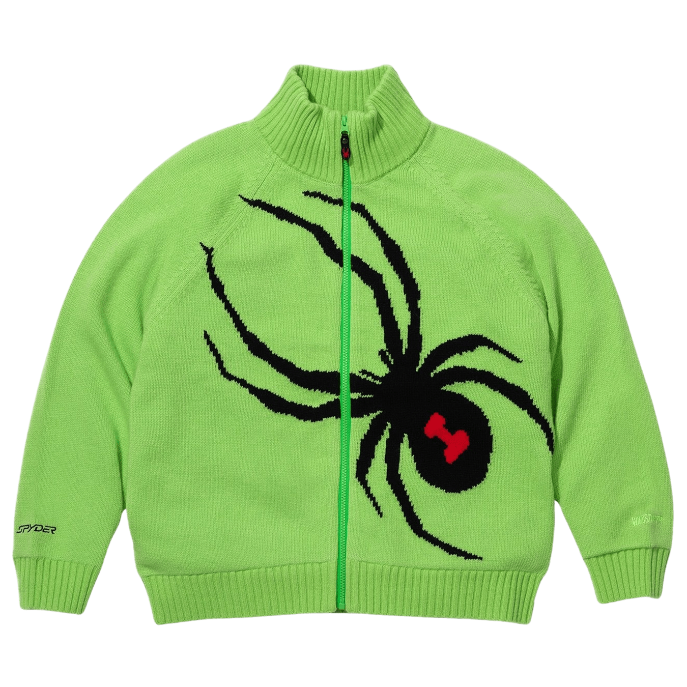 Supreme x Spyder Windstopper Zip Up Sweater 'Green' – Kick Game