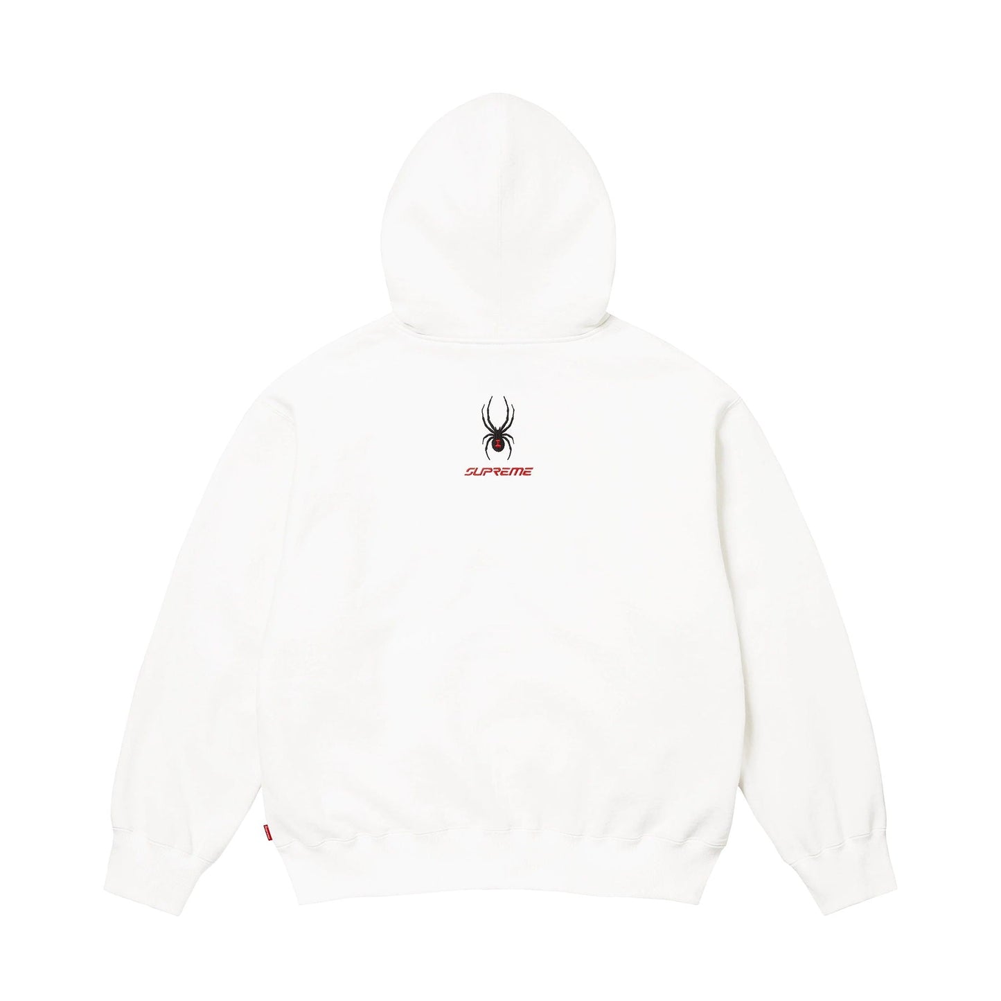 Supreme x Spyder Zip Up Hooded Sweatshirt 'White' - Kick Game