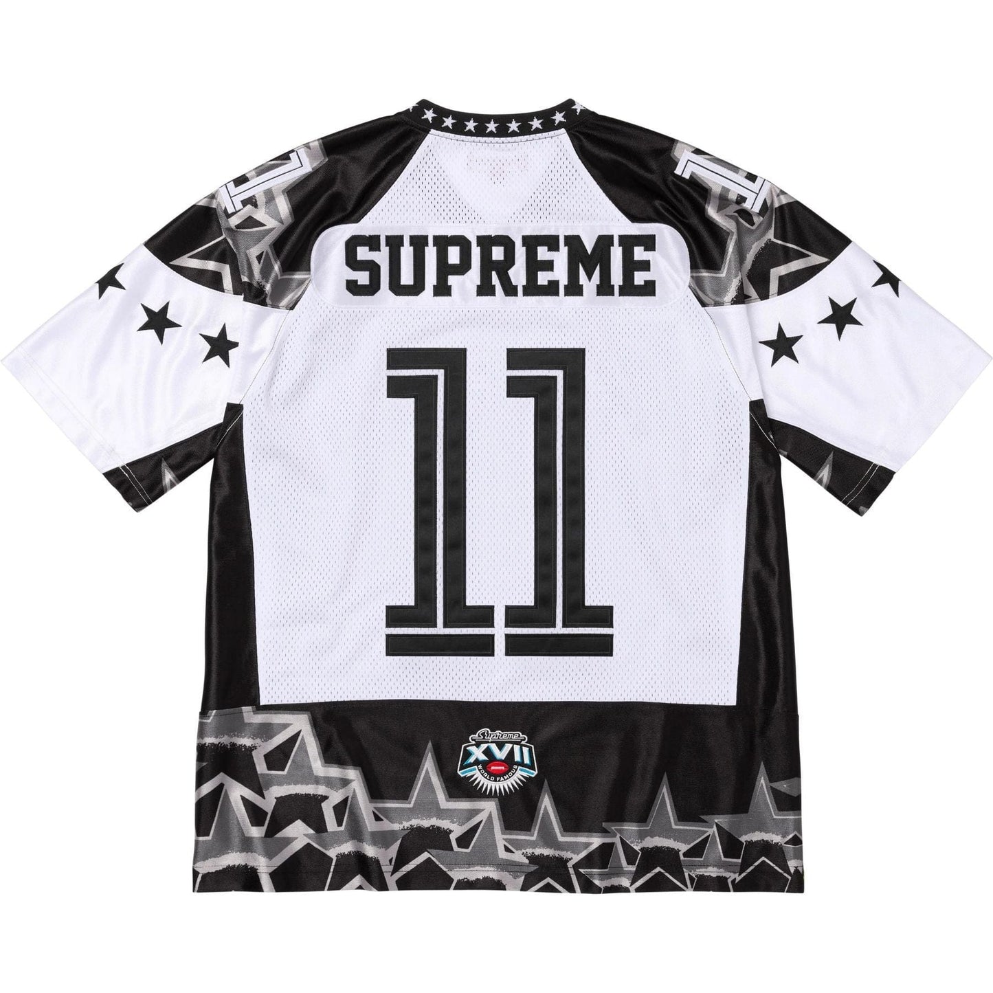 Supreme Stars Football Jersey 'Black' - Kick Game