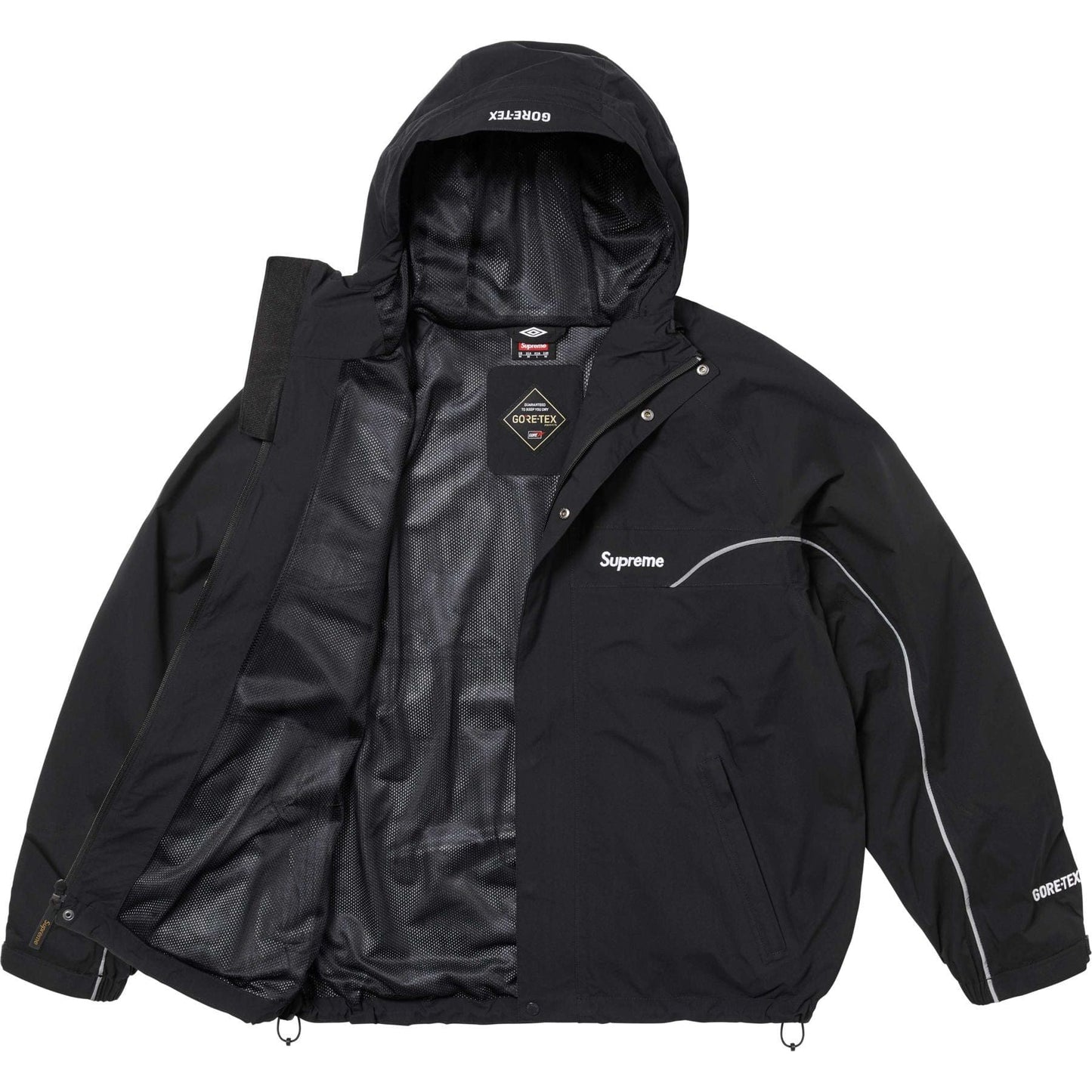 Supreme x Umbro Gore-Tex Hooded Jacket 'Black' - Kick Game