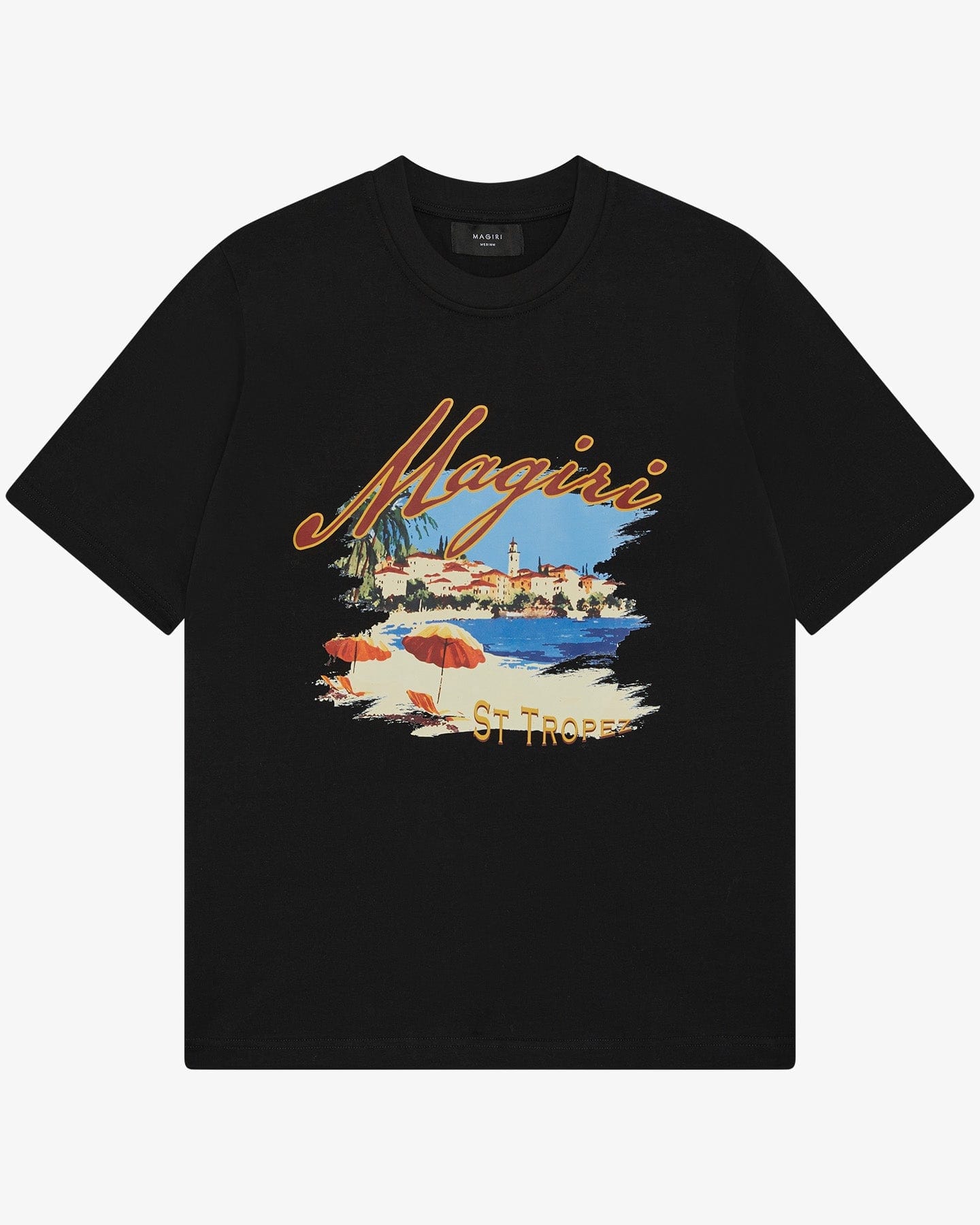 Magiri St. Tropez Printed T-Shirt 'Black' - Kick Game