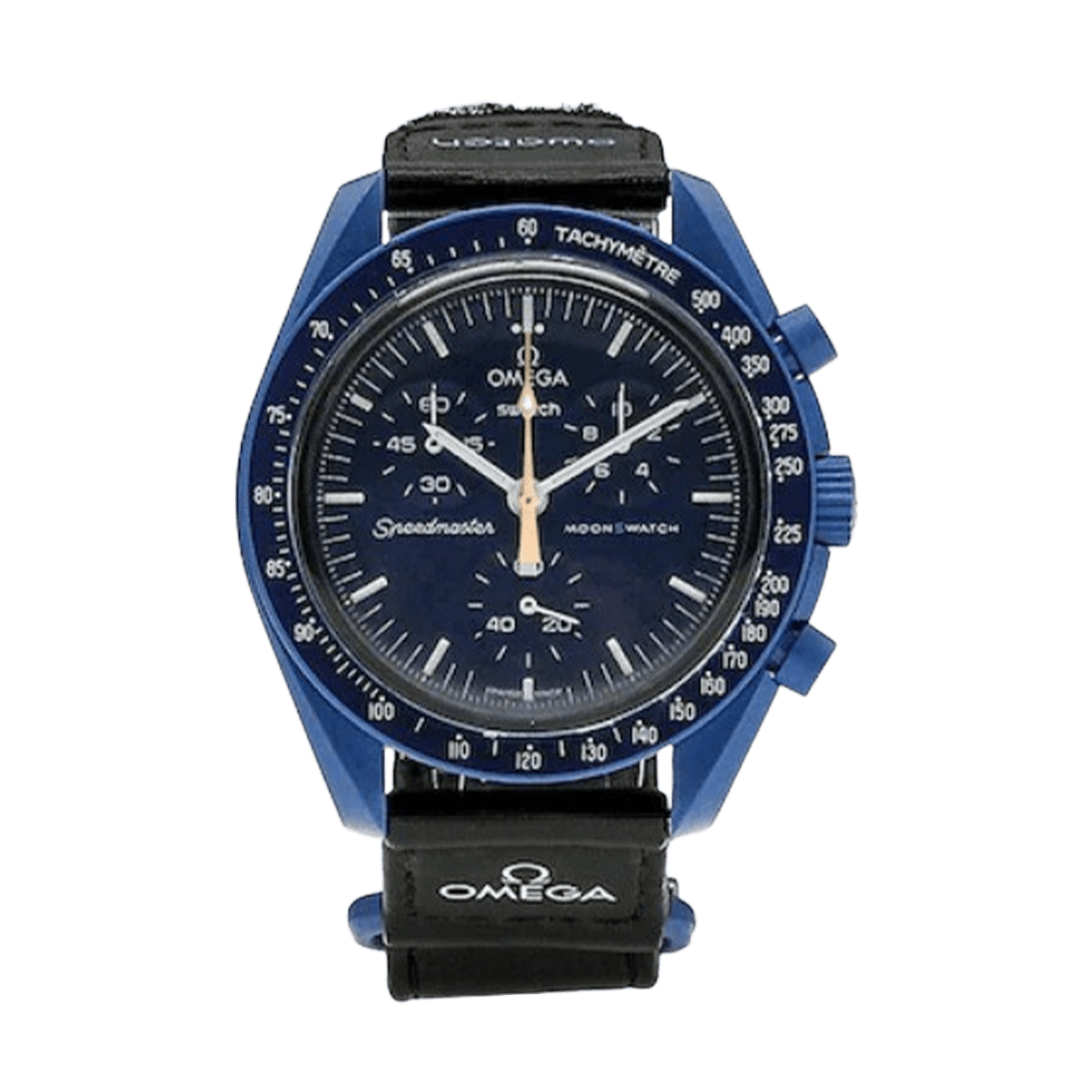 Swatch x Omega Bioceramic Moonswatch Mission to Neptune Moonshine Gold - Kick Game