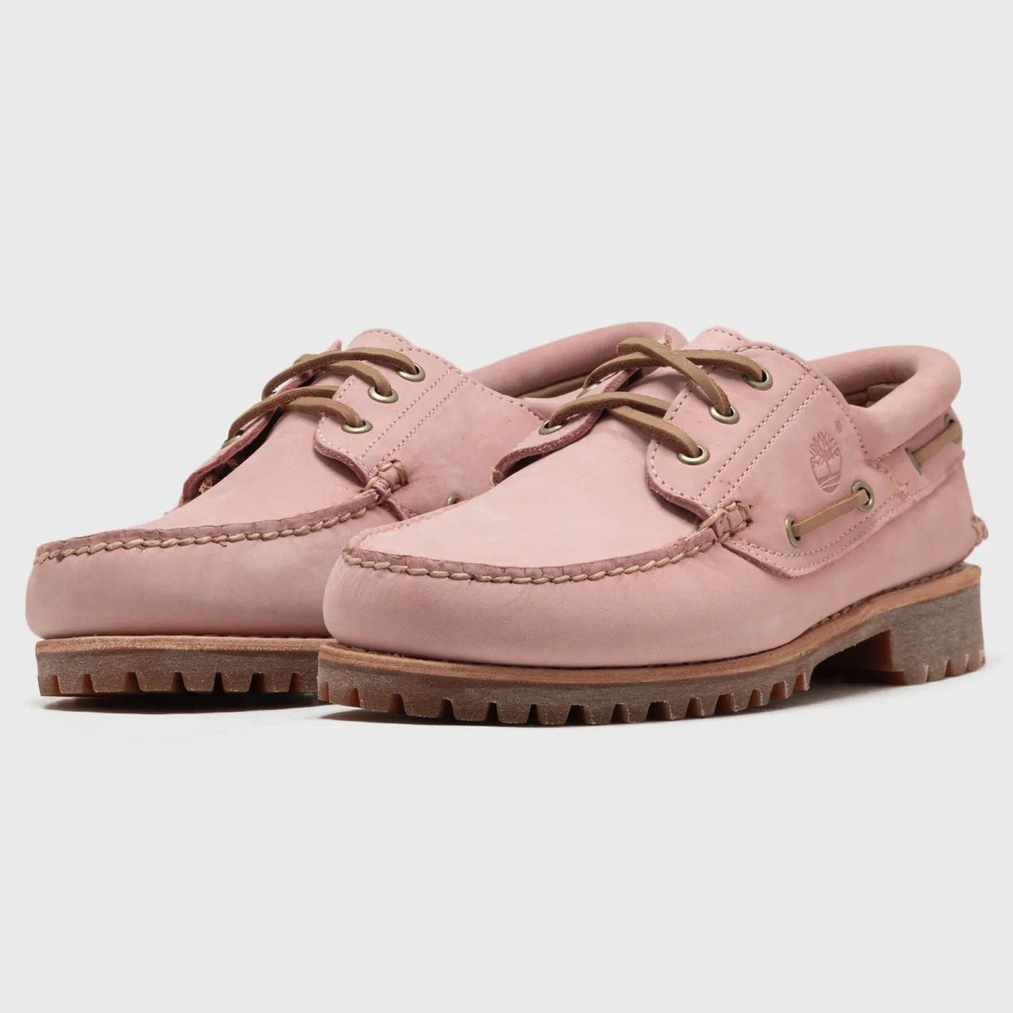 Timberland 3 Eye Lug Boat Shoe 'Medium Pink Nubuck' - Kick Game
